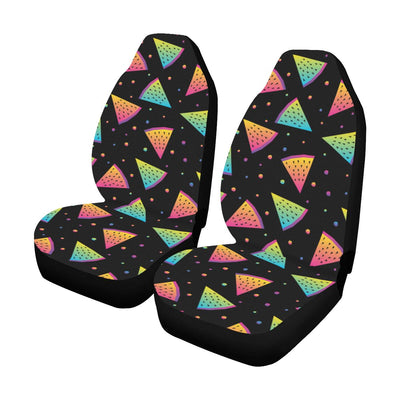 Rainbow Watermelon Pattern Print Design A04 Car Seat Covers (Set of 2)-JORJUNE.COM