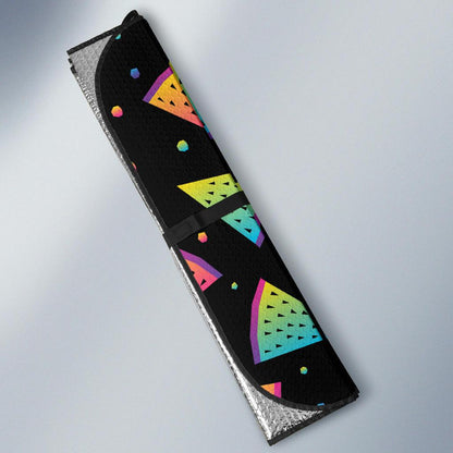 Rainbow Watermelon Pattern Print Design A04 Car Sun Shades-JORJUNE.COM