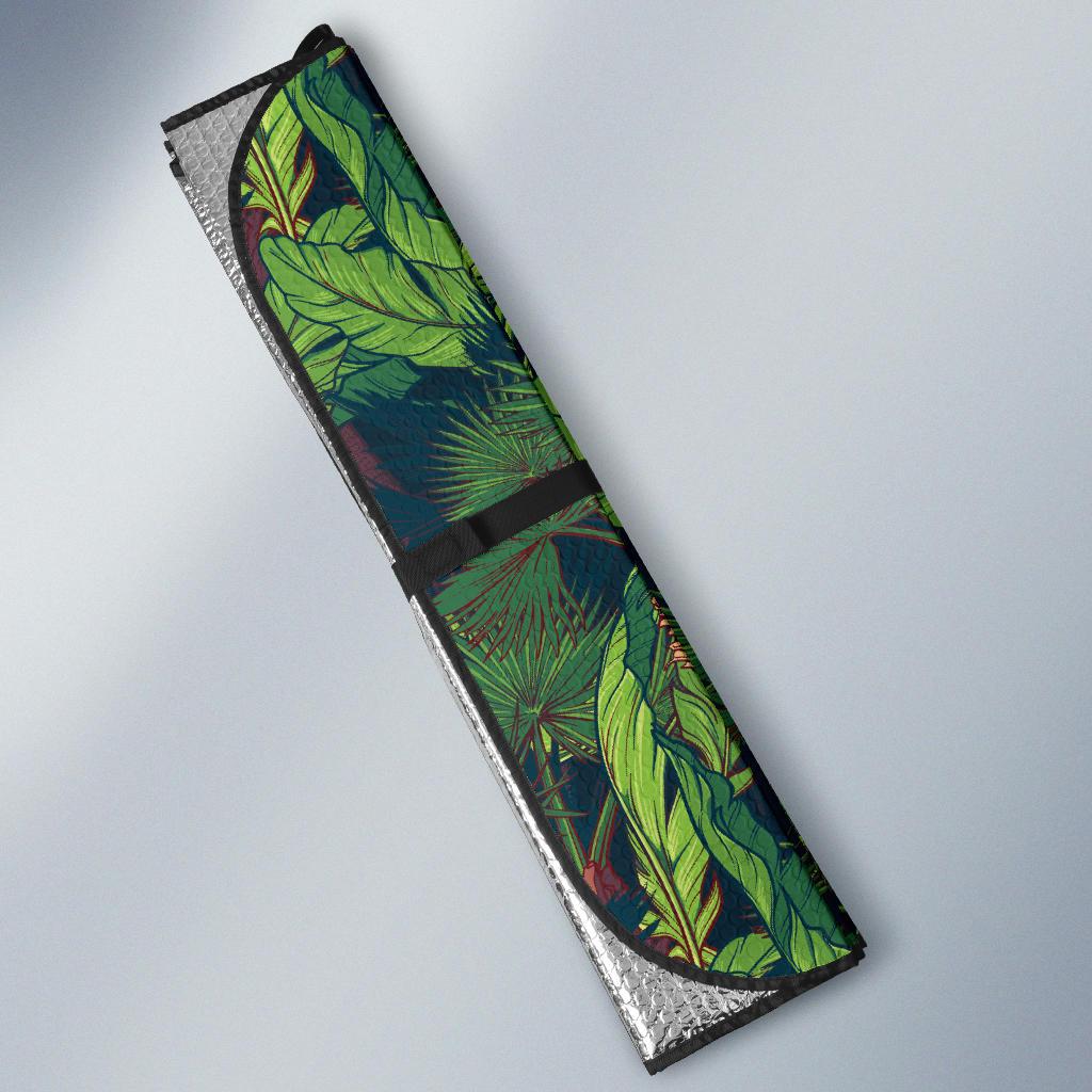 Rainforest Pattern Print Design A01 Car Sun Shades-JORJUNE.COM
