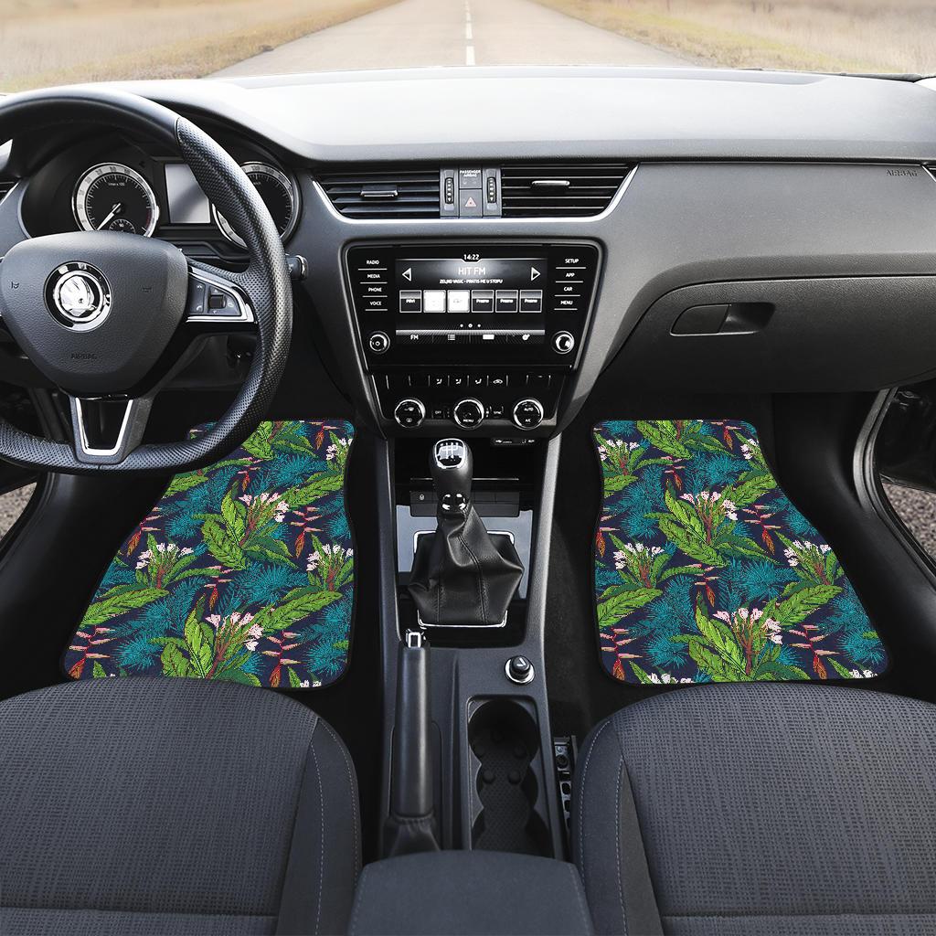 Rainforest Pattern Print Design RF01 Car Floor Mats-JORJUNE.COM