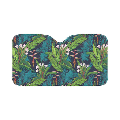 Rainforest Pattern Print Design RF01 Car Sun Shade-JorJune