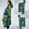 Rainforest Pattern Print Design RF01 Hooded Blanket-JORJUNE.COM