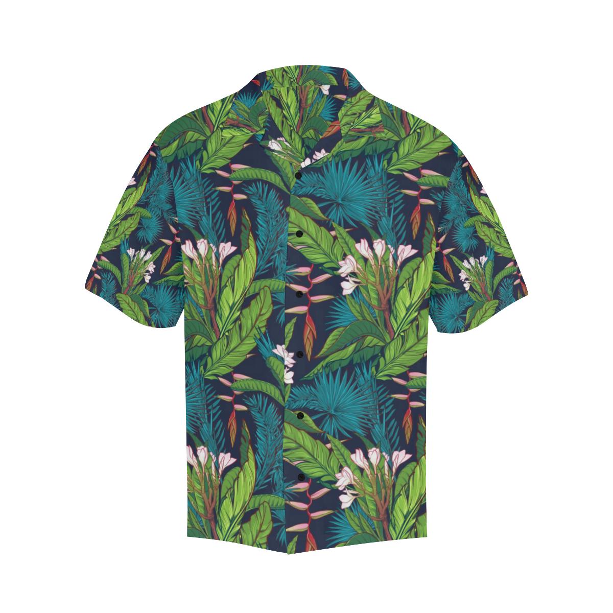 Rainforest Pattern Print Design RF01 Men Hawaiian Shirt-JorJune