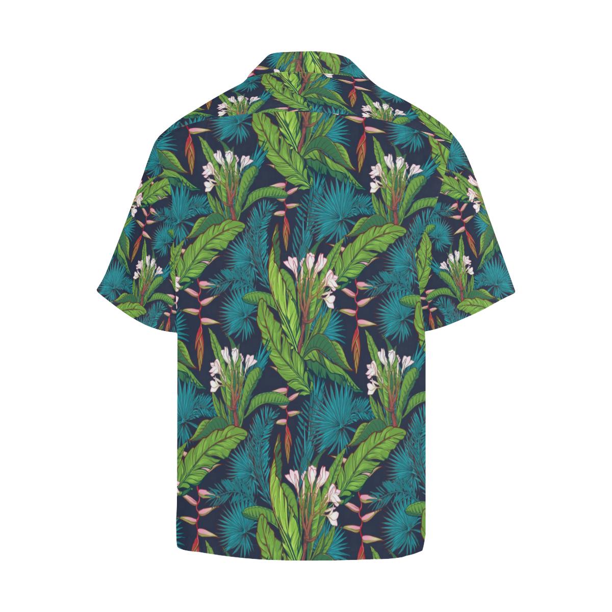 Rainforest Pattern Print Design RF01 Men Hawaiian Shirt-JorJune
