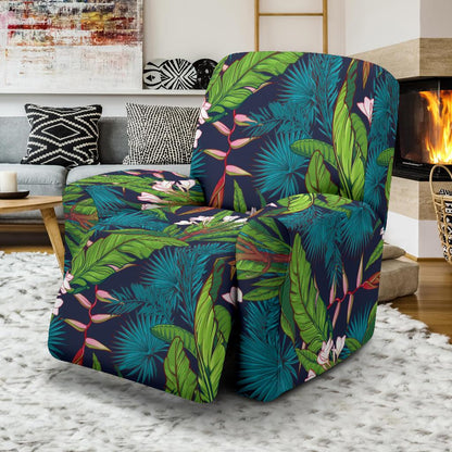 Rainforest Pattern Print Design RF01 Recliner Slipcover-JORJUNE.COM