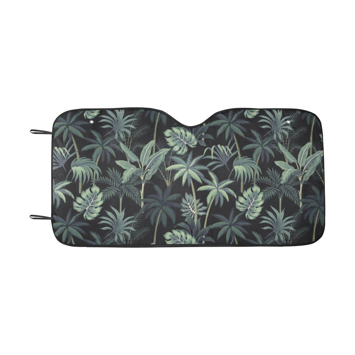 Rainforest Pattern Print Design RF02 Car Sun Shade-JorJune