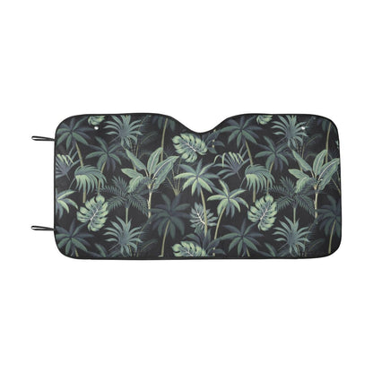 Rainforest Pattern Print Design RF02 Car Sun Shade-JorJune