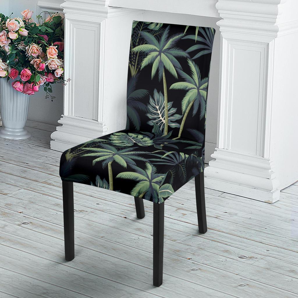 Rainforest Pattern Print Design RF02 Dining Chair Slipcover-JORJUNE.COM