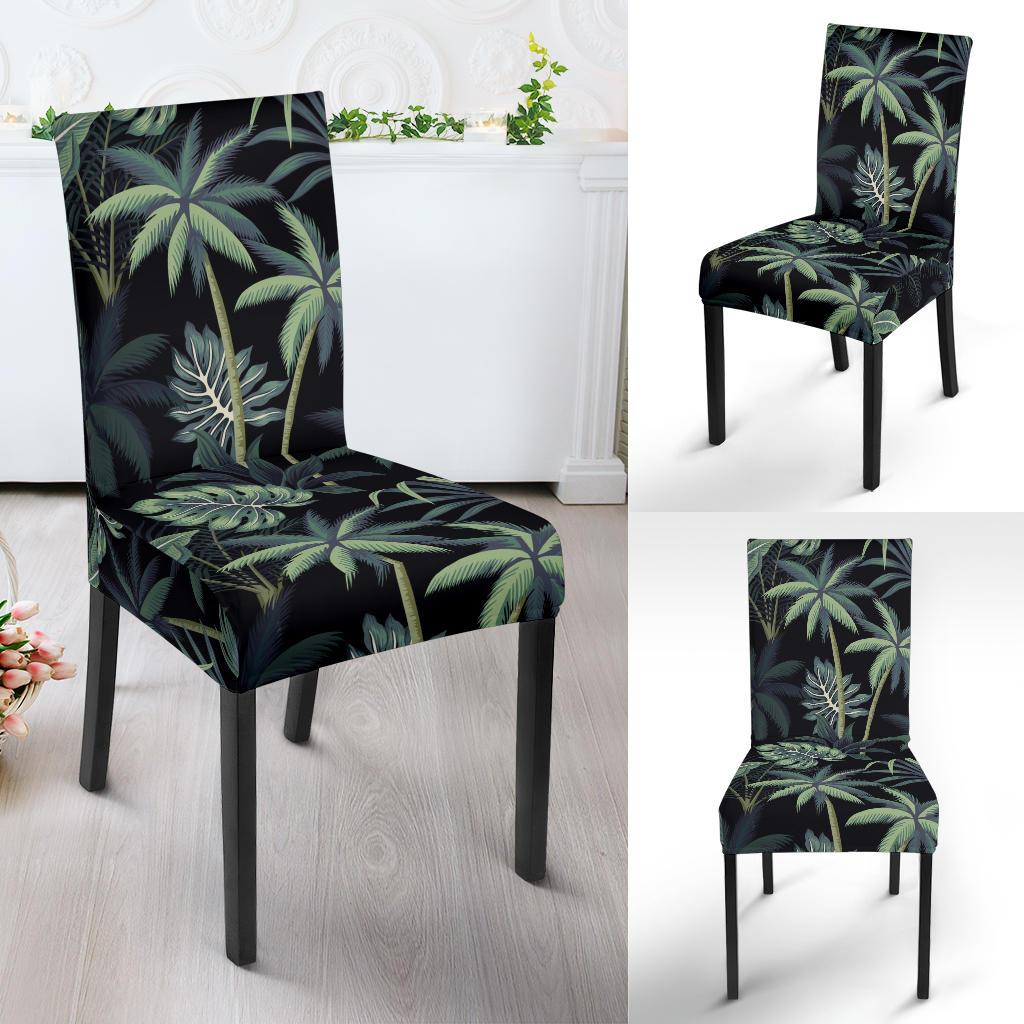 Rainforest Pattern Print Design RF02 Dining Chair Slipcover-JORJUNE.COM