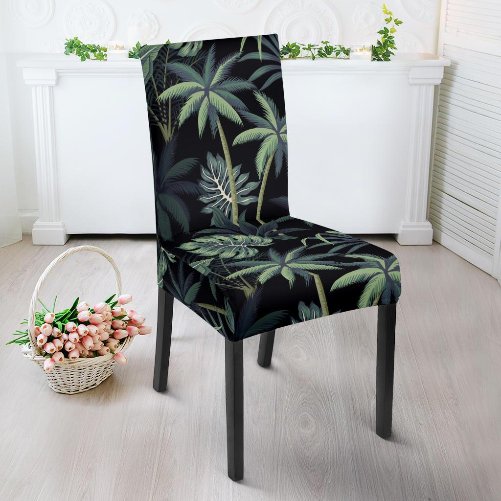 Rainforest Pattern Print Design RF02 Dining Chair Slipcover-JORJUNE.COM