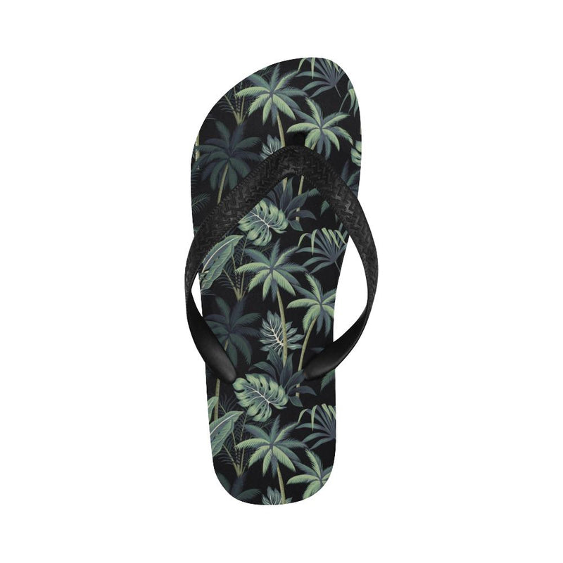 Rainforest Pattern Print Design RF02 Flip Flops-JorJune