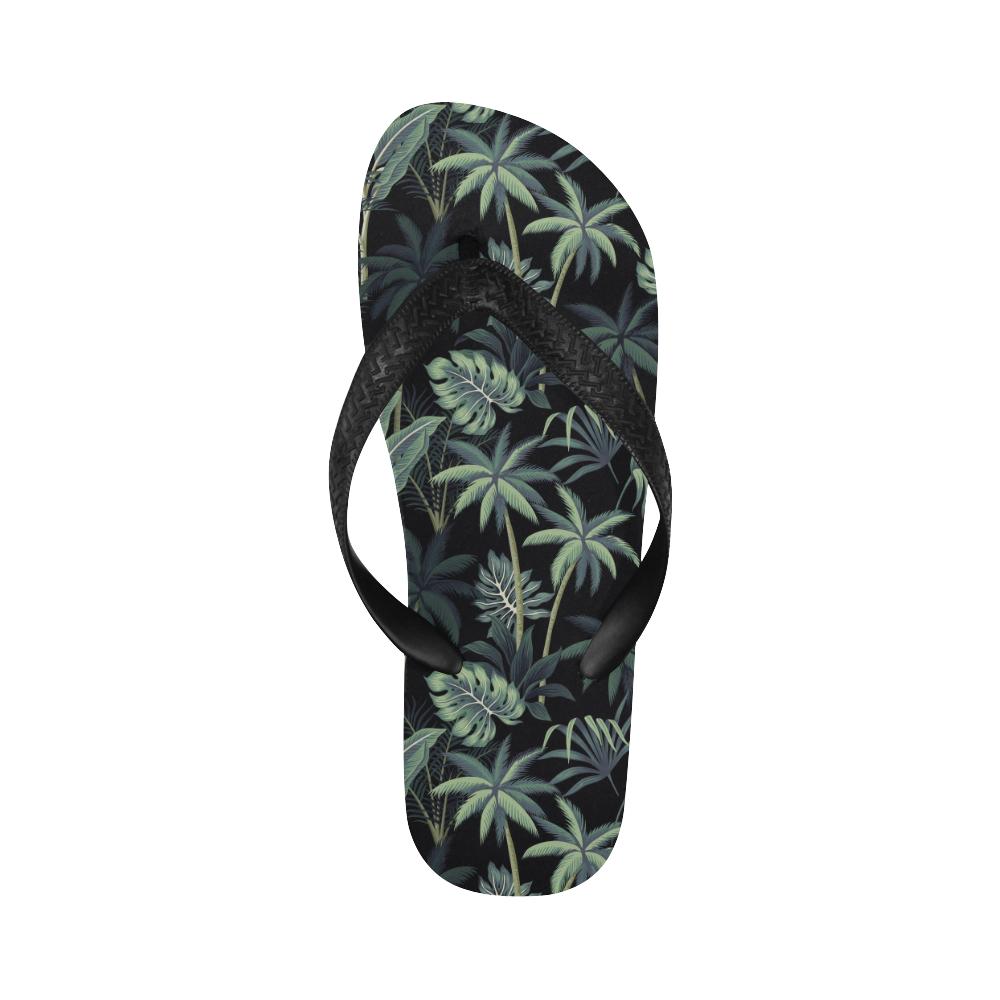 Rainforest Pattern Print Design RF02 Flip Flops-JorJune
