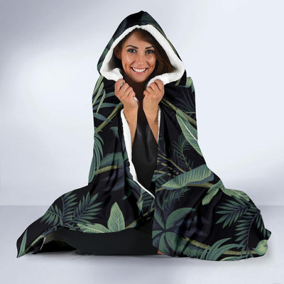 Rainforest Pattern Print Design RF02 Hooded Blanket-JORJUNE.COM