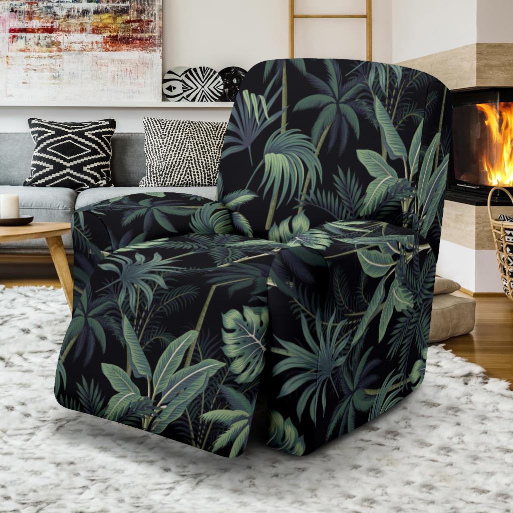 Rainforest Pattern Print Design RF02 Recliner Slipcover-JORJUNE.COM