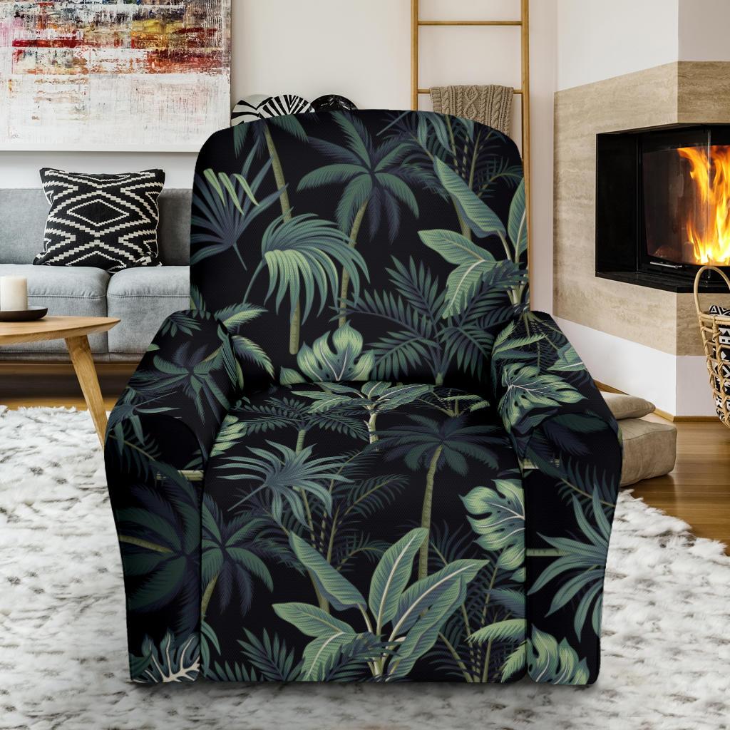 Rainforest Pattern Print Design RF02 Recliner Slipcover-JORJUNE.COM
