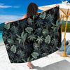 Rainforest Pattern Print Design RF02 Sarong Pareo Wrap-JORJUNE.COM