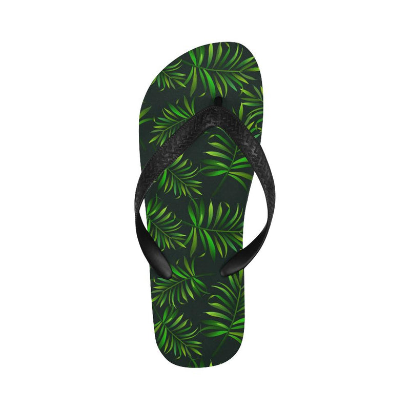 Rainforest Pattern Print Design RF03 Flip Flops-JorJune