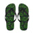 Rainforest Pattern Print Design RF03 Flip Flops-JorJune