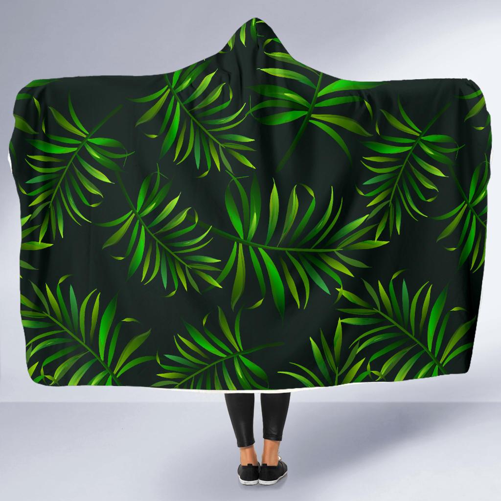 Rainforest Pattern Print Design RF03 Hooded Blanket-JORJUNE.COM