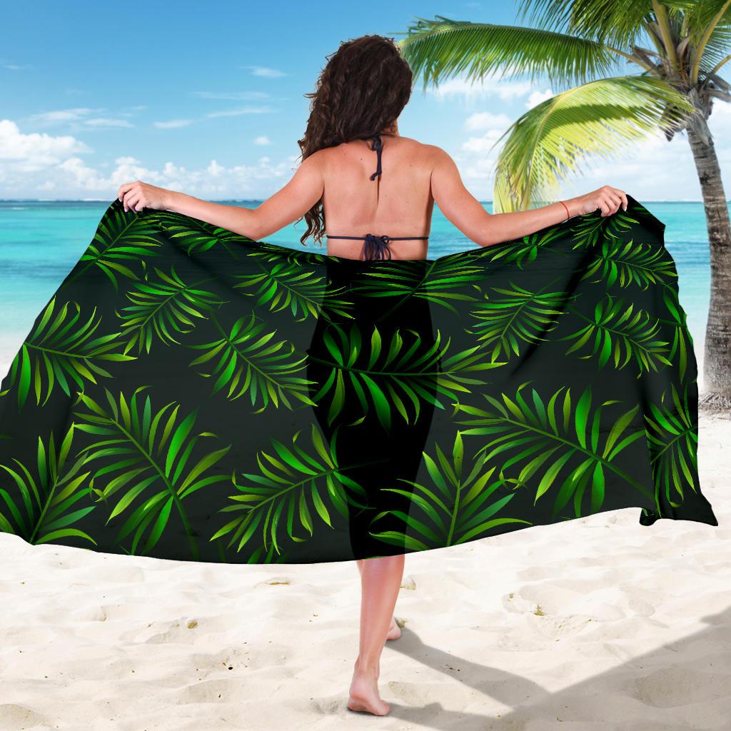 Rainforest Pattern Print Design RF03 Sarong Pareo Wrap-JORJUNE.COM