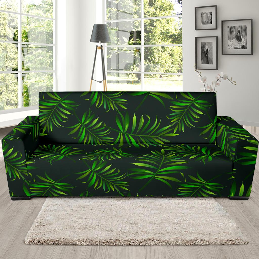 Rainforest Pattern Print Design RF03 Sofa Slipcover-JORJUNE.COM