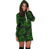 Rainforest Pattern Print Design RF03 Women Hoodie Dress