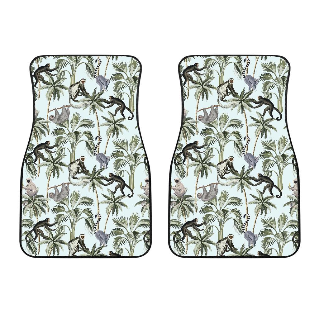 Rainforest Pattern Print Design RF04 Car Floor Mats-JORJUNE.COM