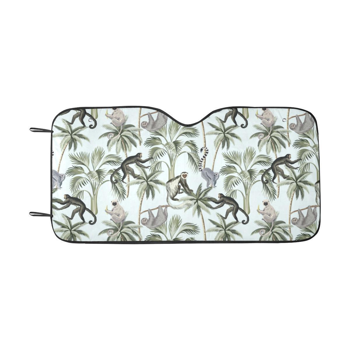 Rainforest Pattern Print Design RF04 Car Sun Shade-JorJune