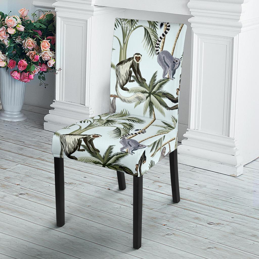 Rainforest Pattern Print Design RF04 Dining Chair Slipcover-JORJUNE.COM