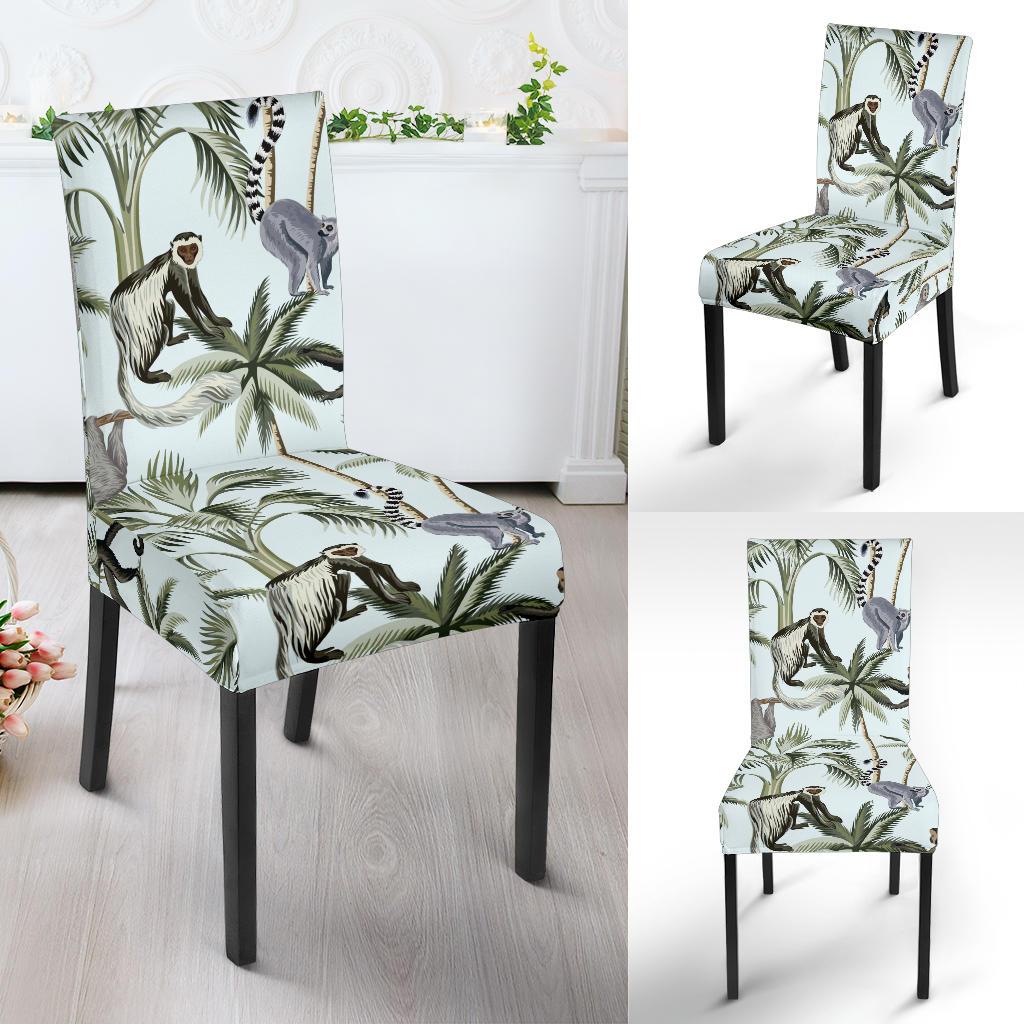 Rainforest Pattern Print Design RF04 Dining Chair Slipcover-JORJUNE.COM