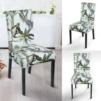 Rainforest Pattern Print Design RF04 Dining Chair Slipcover-JORJUNE.COM