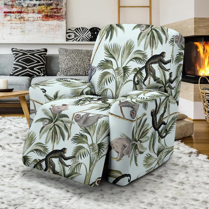 Rainforest Pattern Print Design RF04 Recliner Slipcover-JORJUNE.COM