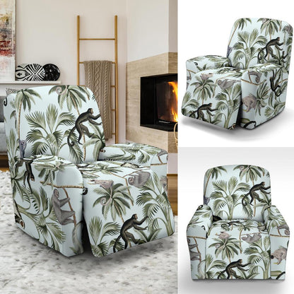 Rainforest Pattern Print Design RF04 Recliner Slipcover-JORJUNE.COM