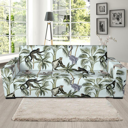 Rainforest Pattern Print Design RF04 Sofa Slipcover-JORJUNE.COM