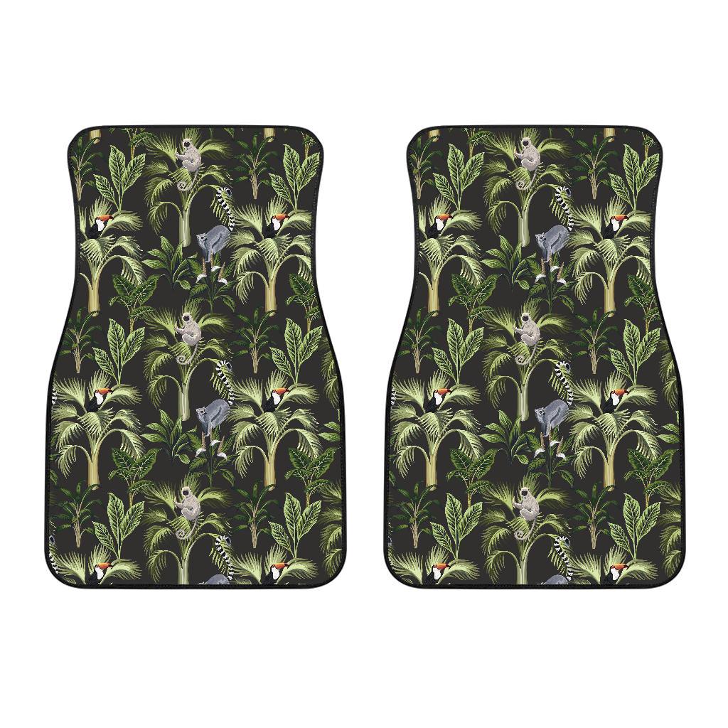 Rainforest Pattern Print Design RF05 Car Floor Mats-JORJUNE.COM