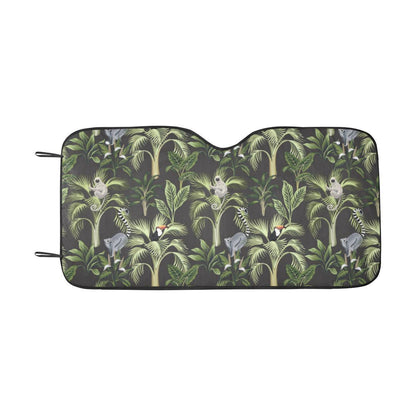 Rainforest Pattern Print Design RF05 Car Sun Shade-JorJune