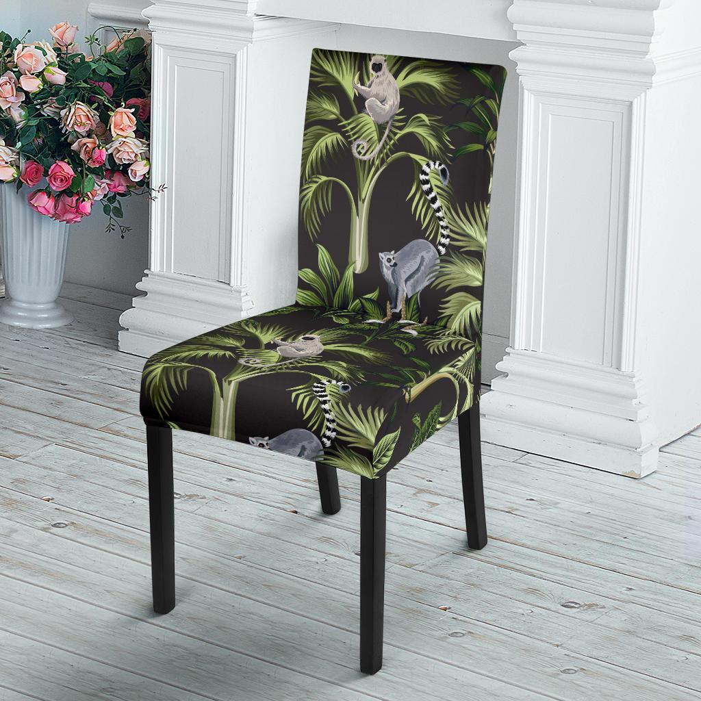 Rainforest Pattern Print Design RF05 Dining Chair Slipcover-JORJUNE.COM