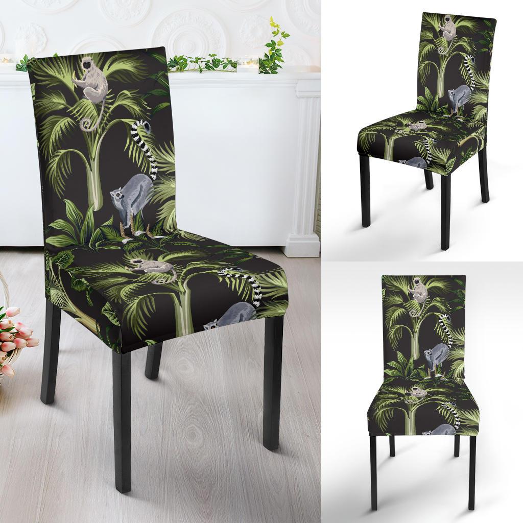 Rainforest Pattern Print Design RF05 Dining Chair Slipcover-JORJUNE.COM