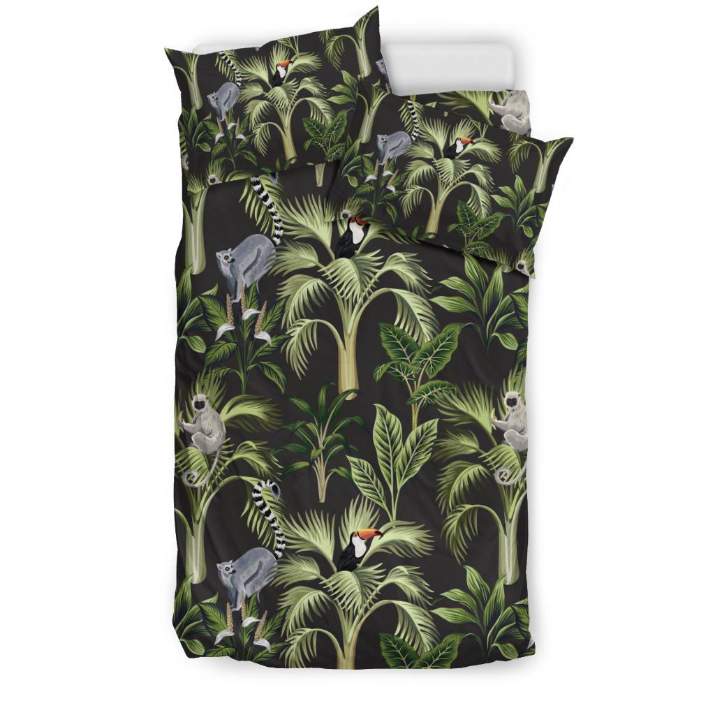 Rainforest Pattern Print Design RF05 Duvet Cover Bedding Set-JORJUNE.COM