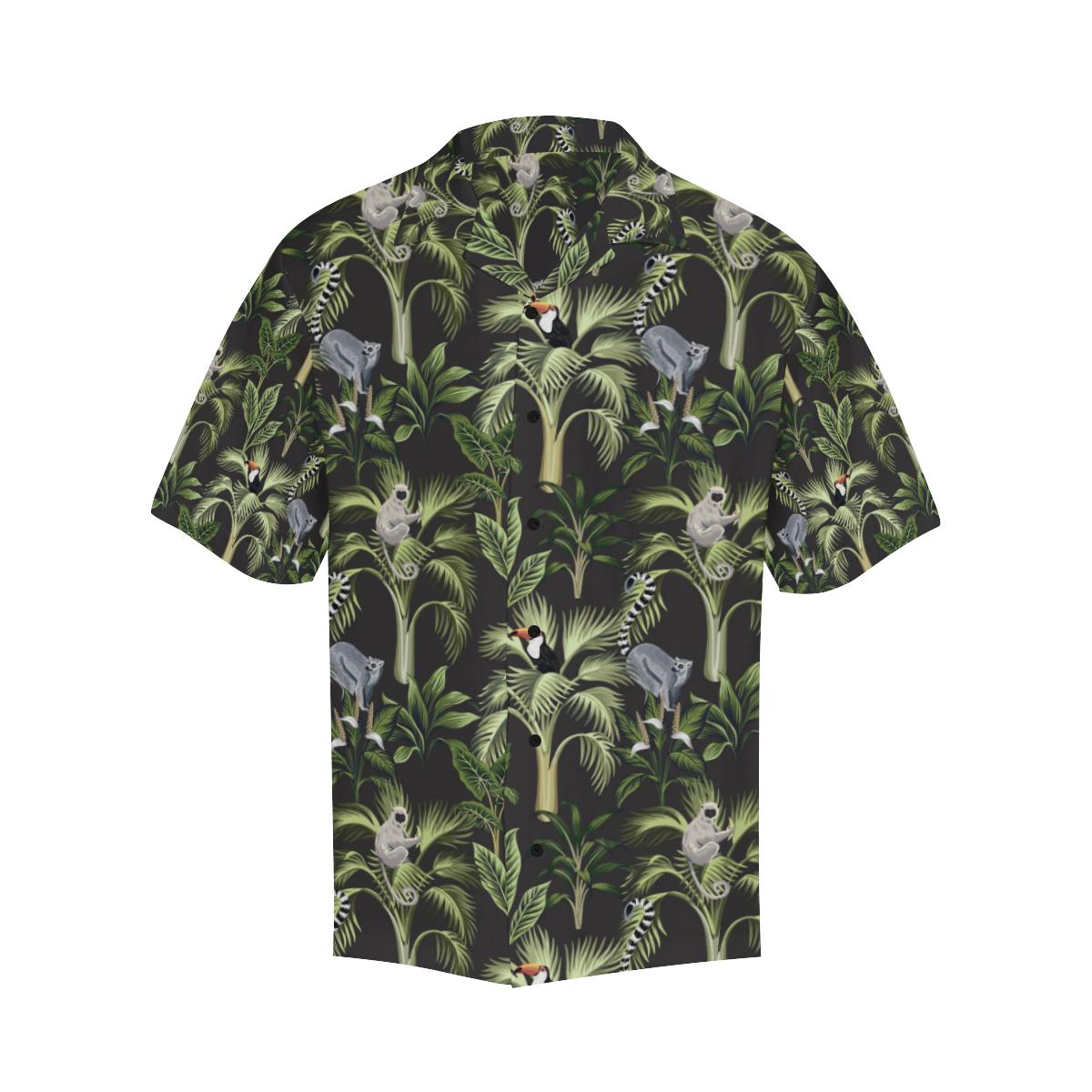 Rainforest Pattern Print Design RF05 Men Hawaiian Shirt-JorJune