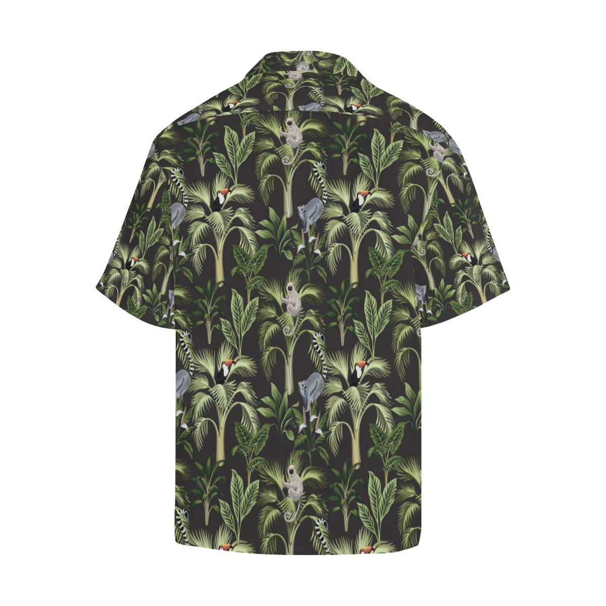 Rainforest Pattern Print Design RF05 Men Hawaiian Shirt-JorJune