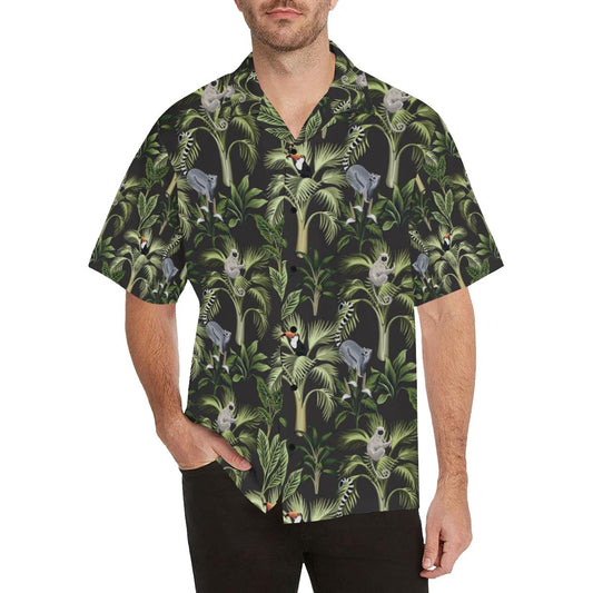 Rainforest Pattern Print Design RF05 Men Hawaiian Shirt-JorJune