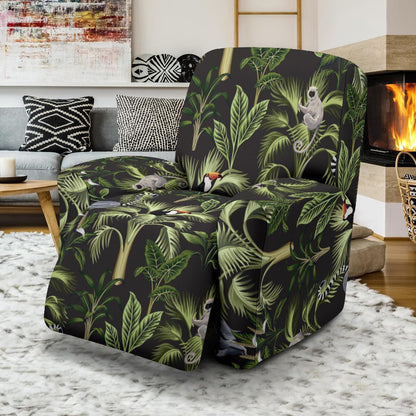 Rainforest Pattern Print Design RF05 Recliner Slipcover-JORJUNE.COM