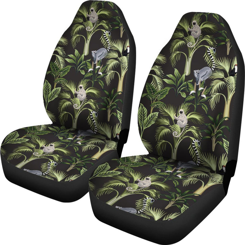 Rainforest Pattern Print Design RF05 Universal Fit Car Seat Covers-JorJune