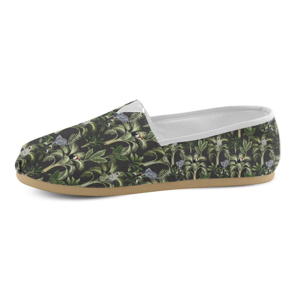 Rainforest Pattern Print Design RF05 Women Casual Shoes-JorJune.com