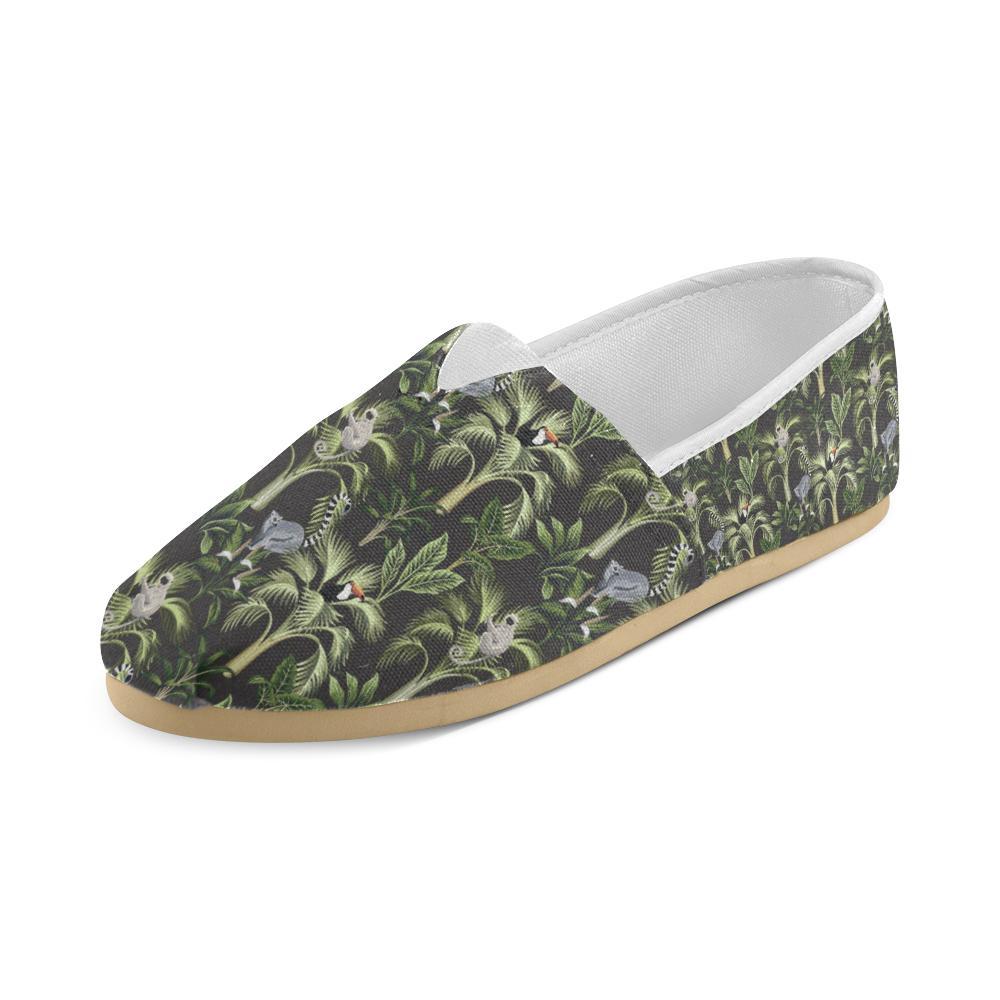 Rainforest Pattern Print Design RF05 Women Casual Shoes-JorJune.com