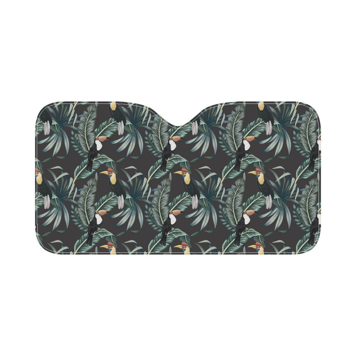 Rainforest Pattern Print Design RF06 Car Sun Shade-JorJune