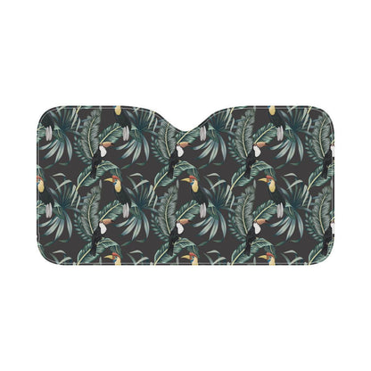 Rainforest Pattern Print Design RF06 Car Sun Shade-JorJune