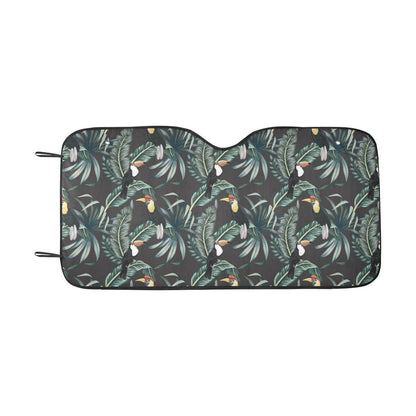 Rainforest Pattern Print Design RF06 Car Sun Shade-JorJune