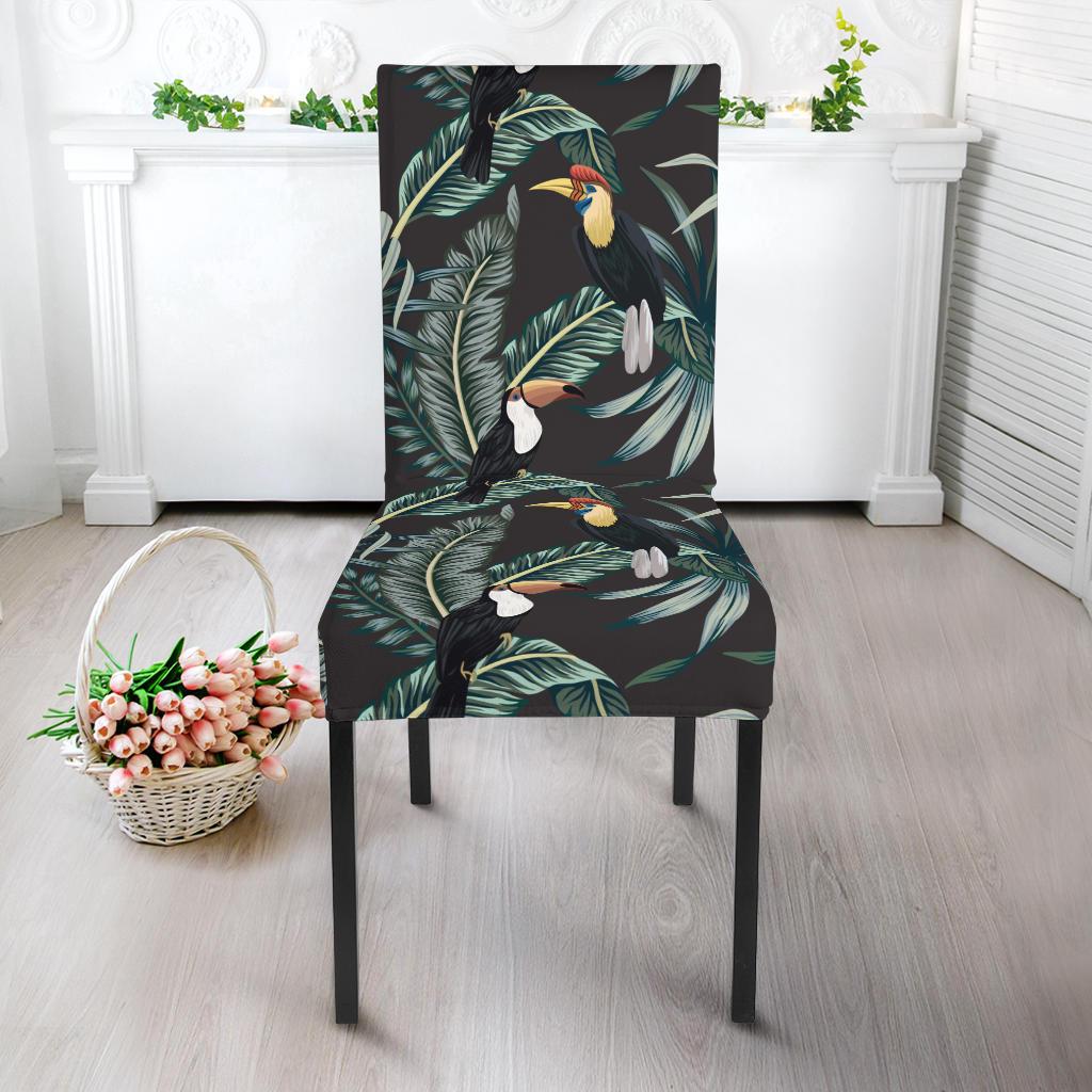 Rainforest Pattern Print Design RF06 Dining Chair Slipcover-JORJUNE.COM